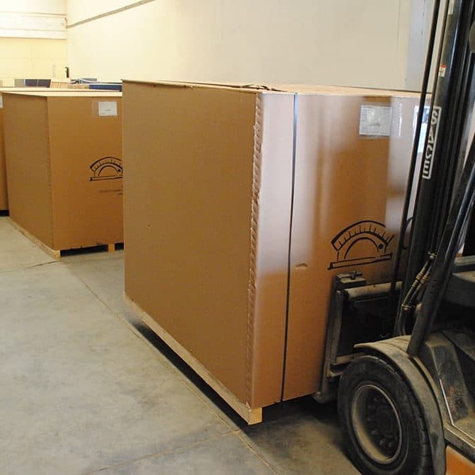 Forno Ceky spedizione prodotto finito