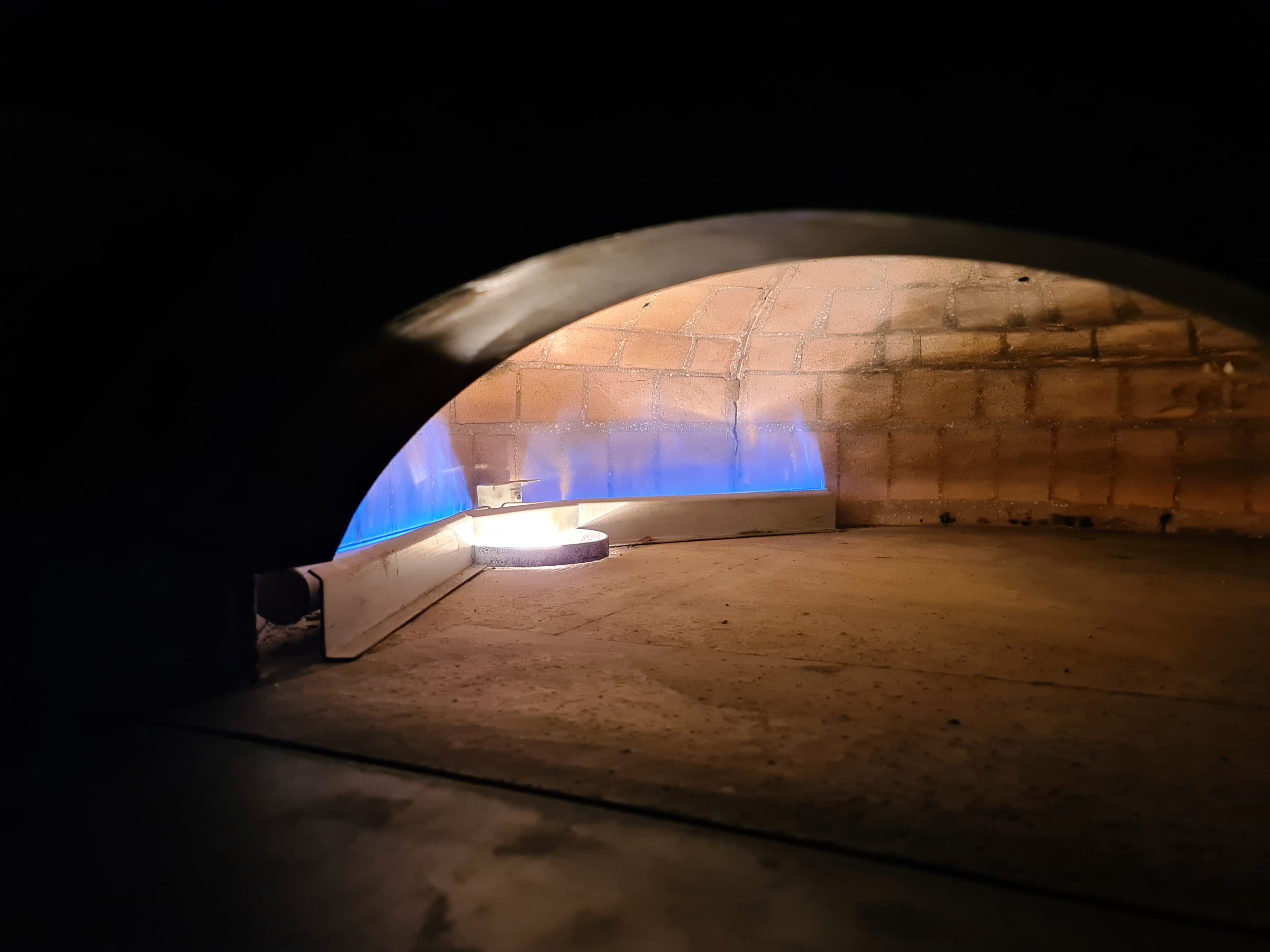 Forno Gas Granvolta — camera di cottura