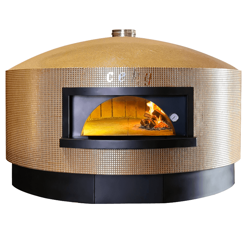 Forno Ceky Quadrato — Piano Statico a Legna